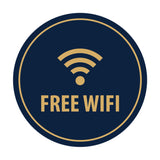 Signs ByLITA Circle Free WiFi Sign