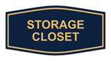 Signs ByLITA Fancy Storage Closet Sign
