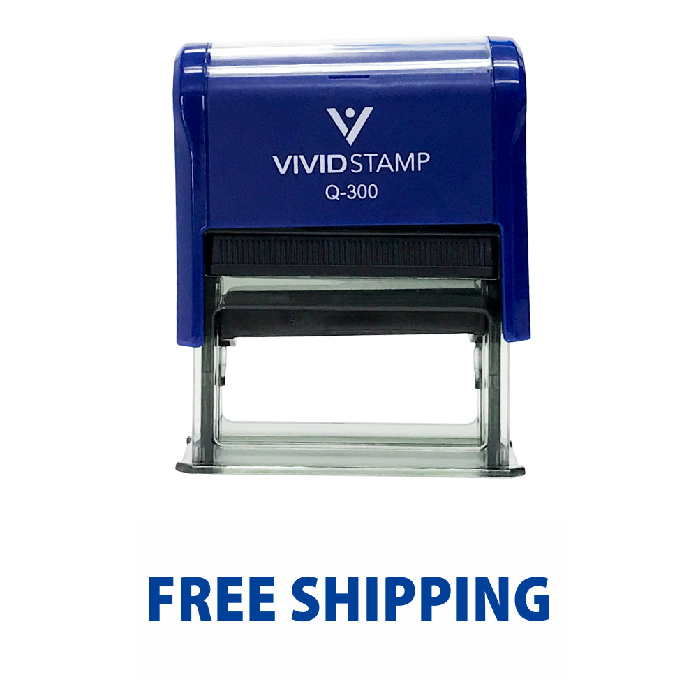 FREE SHIPPING Self Inking Rubber Stamp