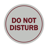 Signs ByLITA Circle Do Not Disturb Sign