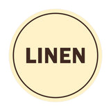 Signs ByLITA Circle Linen Sign
