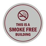 Signs ByLITA Circle This is a smoke free building Sign