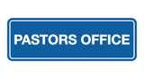 Signs ByLITA Standard Pastors Office Sign