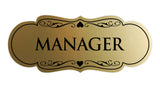 Signs ByLITA Designer Manager Sign