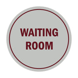 Signs ByLITA Circle Waiting Room Sign