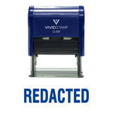 Redacted Self Inking Rubber Stamp