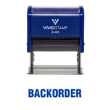 Backorder Self Inking Rubber Stamp
