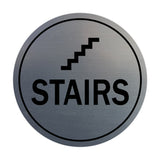 Sign By LITA Circle Stairs Sign