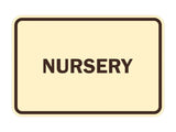 Signs ByLITA Classic Framed Nursery Sign
