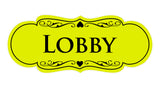 Signs ByLITA Designer Lobby Sign