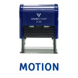 Motion Legal Self Inking Rubber Stamp