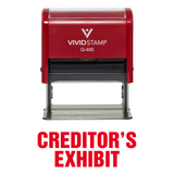 Creditor's Exhibit Self Inking Rubber Stamp