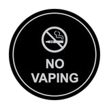 Signs ByLITA Circle No Vaping Sign