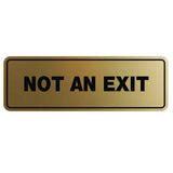 Standard Not An Exit Sign