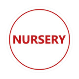 Signs ByLITA Circle Nursery Sign