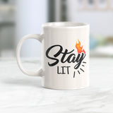 Stay Lit 11oz Coffee Mug