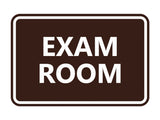 Signs ByLITA Classic Exam Room Sign