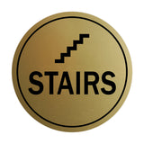 Sign By LITA Circle Stairs Sign