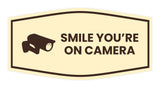 Fancy Smile You're On Camera Wall or Door Sign