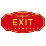 EXIT Victorian Door / Wall Sign