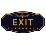 EXIT Victorian Door / Wall Sign