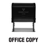 Black Office Copy Self Inking Rubber Stamp