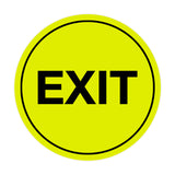 Signs ByLITA Circle Exit Sign