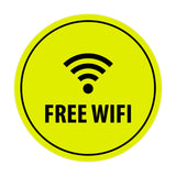 Signs ByLITA Circle Free WiFi Sign