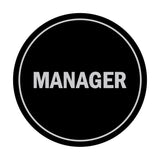 Signs ByLITA Circle Manager Sign