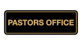 Signs ByLITA Standard Pastors Office Sign