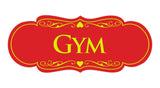 Signs ByLITA Designer Gym Sign