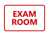 Signs ByLITA Classic Exam Room Sign