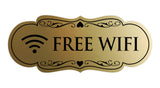 Signs ByLITA Designer Free Wifi Sign