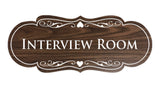 Signs ByLITA Designer Interview Room Sign