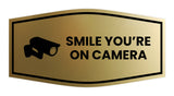Fancy Smile You're On Camera Wall or Door Sign