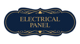 Signs ByLITA Designer Electrical Panel Sign