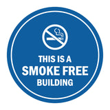 Signs ByLITA Circle This is a smoke free building Sign