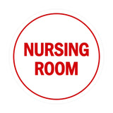 Signs ByLITA Circle Nursing Room Sign