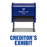 Creditor's Exhibit Self Inking Rubber Stamp