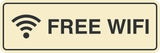 Signs ByLITA Standard Free WiFi Sign
