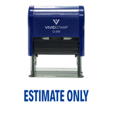 Estimate Only Self Inking Rubber Stamp
