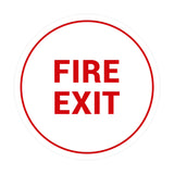 Signs ByLITA Circle Fire Exit Sign
