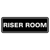 Riser Room Door / Wall Sign