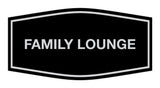 Signs ByLITA Fancy Family Lounge Sign