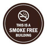Signs ByLITA Circle This is a smoke free building Sign