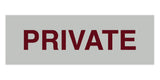 Signs ByLITA Basic Private Sign