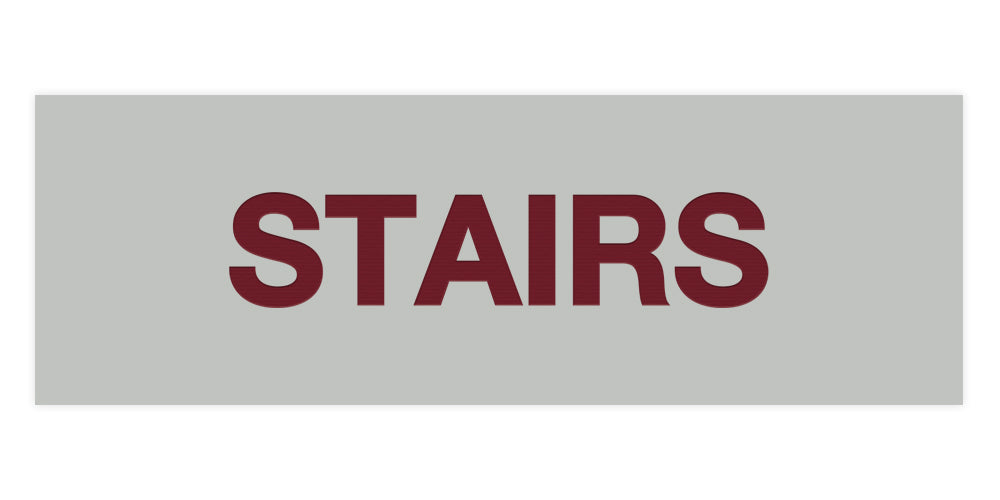 Signs ByLITA Basic Stairs Sign