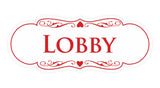 Signs ByLITA Designer Lobby Sign