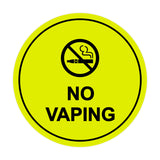 Signs ByLITA Circle No Vaping Sign