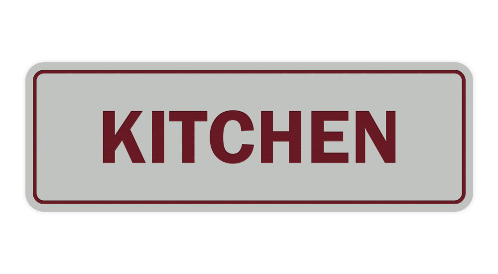 Signs ByLITA Standard Kitchen Sign